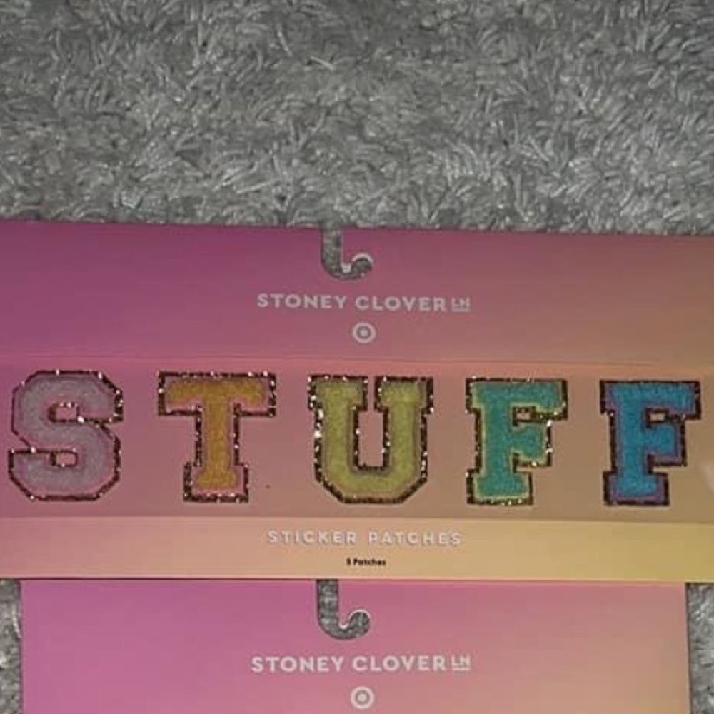 Stoney clover x target STUFF patch